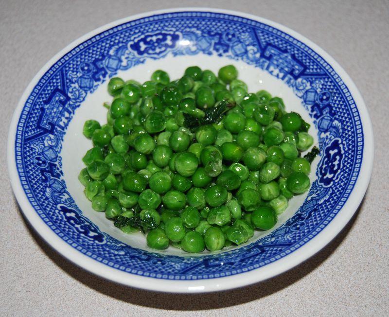 Minted Fresh Peas